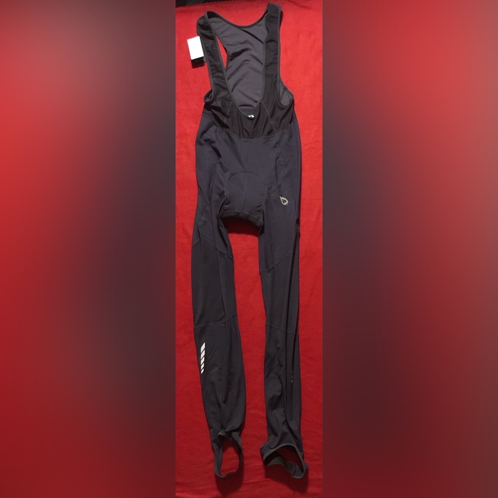 NWT Baleaf Men’s Fleece Lined Cycling Bib Pants - Picture 9 of 16